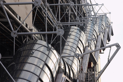 Tubes de Beaubourg (horizontal)